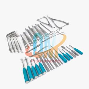 Ensemble d'instruments orthopédiques de qualité supérieure pour ostéotomie périacétaulienne pour la chirurgie de préservation de la hanche, acier inoxydable de haute qualité - Product Image 4