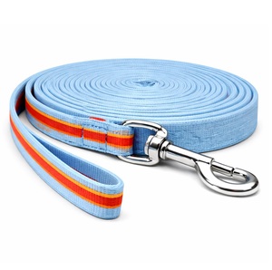 Longe d'entraînement pour chevaux en maille rembourrée OEM, corde de marche de 8 m avec coussin et anneaux pivotants - Product Image 3