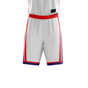 Wholesale Plus Size Unisex Basketball Uniform Breathable Best Selling Material Polyester Latest Design Sublimated Set OEM - Product Image 5