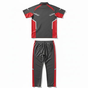 เสื้อคริกเก็ตผู้ชายขายดี 100% โพลีเอสเตอร์ พิมพ์ลายดิจิตอลคุณภาพสูง ระบายอากาศได้ดี สวมใส่สบาย ดีไซน์ใหม่ - Product Image 2
