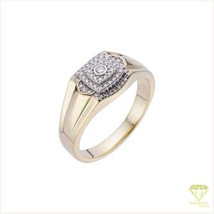 Anillo cuadrado de plata 925 premium con diamante cultivado en laboratorio para compradores mayoristas de joyería - Product Image 3