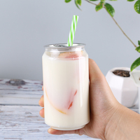 Boîtes à gâteaux transparentes en PET avec couvercle à anneau de traction entièrement ouvrable |   250ml-500ml |   Boissons, Aliments, Café, Sodas
