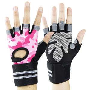 Most selling product Made in Pakistan OEM High Quality Gym Custom Gloves Men Fitness Fitness Gloves Gym Best for gym training - Product Image 5