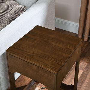 Mid Century Modern Lift Top Side <b>Table</b> Small Rising End <b>Table</b> Couch <b>Storage</b> Shelf Wooden Nightstand for Home <b>Console</b> <b>Tables</b> - Product Image 6