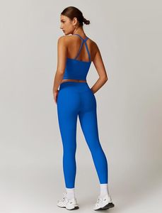Women High Rise Workout <b>Leggings</b> Tummy <b>Control</b> Sports Bra Adjustable Straps Quick Dry Running Yoga Fitness Activewear Set - Product Image 4