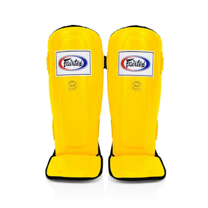 Offres Spéciales : Protège-tibias de Boxe et Muay Thai Professionnels en Cuir Véritable, Sur Mesure, Durables pour l'Entraînement - Product Image 1
