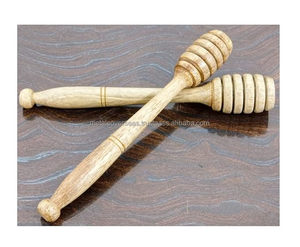 Cuchara y Cucharón de Miel de Madera de Olivo Ecológicos con Logotipo Personalizado, Venta al por Mayor, con Mango Largo y Gran Capacidad - Product Image 4