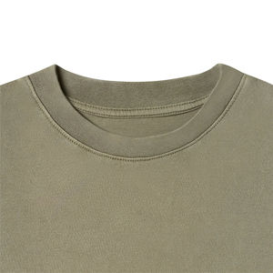 Camiseta Oversize de Algodón Pesado para Hombre, Estilo Urbano, Ajuste Holgado, Hombros Caídos, Calidad Superior, Fabricante de Camisetas con Estampado Personalizado - Product Image 3