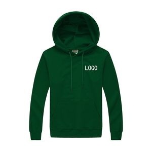 High Quality Eco-Friendly No <b>Strings</b> Warm <b>Black</b> Color Custom Logo Heavyweight Cotton Fleece Regular Fit Street Wear Men's Hoodie - Product Image 3