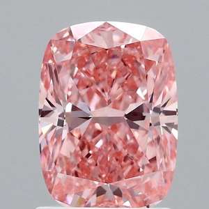 1,73 CTS Fancy Vivid Pink Diamante suelto VS1 EX Calidad con un ligero 8,36-6,10-4,24 69,5 61 Corte - Product Image 1