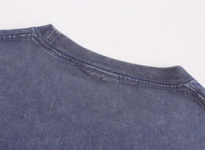 เสื้อยืดผู้ชายทรงหลวมแบบสั่งทำพิเศษ เนื้อผ้าคอตตอนหนา แขนสั้น สกรีนโลโก้ตามสั่ง ปรับแต่งได้ - Product Image 5