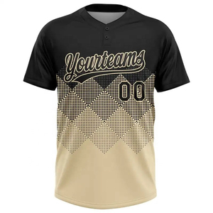 Wholesale Custom Sublimation <b>Baseball</b> Jersey Breathable Button Down Comfortable Sports Wear Softball Jersey Made in Pakistan - Product Image 2