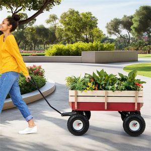 Carrello Multiuso per Giardino e Campeggio, Accessorio Versatile per Auto - Product Image 1
