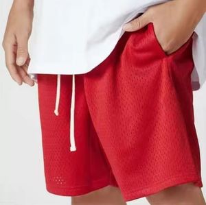 Best Selling Men Mesh Shorts Casual Black Solid Color Custom Logo Waterproof Anti-UV Quick Dry Breathable - Product Image 6