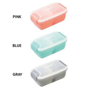 Komori กล่องอาหารกลางวันทรงโดมสี่เหลี่ยมขนาด560มล. กล่องเบนโตะเครื่องล้างจานและไมโครเวฟนำกลับมาใช้ใหม่ได้อย่างปลอดภัยสำหรับใช้ในโรงเรียนสำนักงานกลางแจ้ง - Product Image 2