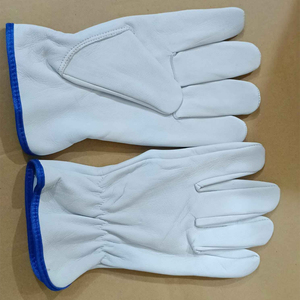 Guantes de Conducción de Cuero de Cabra Premium para Hombre, Alta Durabilidad, Guantes de Seguridad Resistentes, Guantes de Cuero para Conductor, de Pakistán, Venta al Por Mayor - Product Image 2