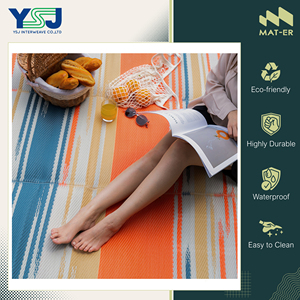 Tapis de pique-nique/plage pliable double face 100% polypropylène PP de qualité supérieure, facile à nettoyer, origine Thaïlande, à bon prix - Product Image 6