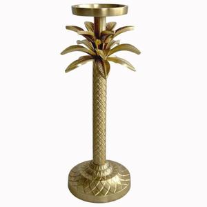 Gold Pineapple Candlestick Holders <b>Tapered</b> Shape Hand Casted Technique Tabletop Display Luxury <b>Candle</b> Stand For Ramadan Decor - Product Image 3