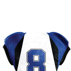 Camiseta de Fútbol Americano 100% Poliéster, Corta, Estampada, Ligera, Transpirable, con Tela que Absorbe la Humedad para Movimiento Rápido - Product Image 6