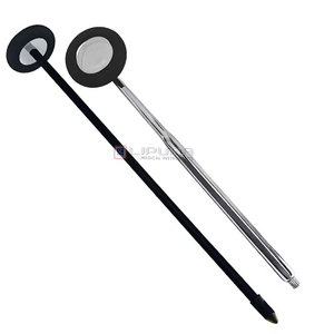 Ensemble de 2 marteaux à réflexes neurologiques, marteau à réflexes noir de 9 pouces avec manche court en plastique, outils d'examen médical diagnostique - Product Image 1