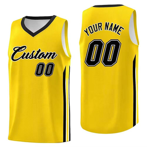 Maillot de basketball en polyester sublimé, respirant, doux, à séchage rapide, unisexe, grande taille, personnalisé et brodé – Nouvelle collection, vente flash - Product Image 5