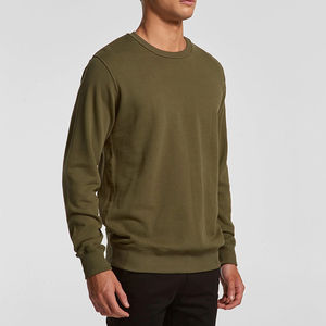 Sudadera Gris de Cuello Redondo para Hombre, Corte Regular, Tejido de Algodón, Estilo Casual para Otoño - Product Image 2