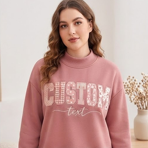 OEM Maßgeschneiderte Sweatshirts mit Personalisiertem Text, Passende Familien-Sweatshirts zum Großhandelspreis, Fleece-Pullover - Product Image 2