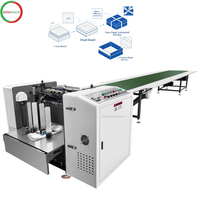 Machine à relier à colle chaude de bureau Kingpack Machinery CE, machine à relier automatique pour boîtes rigides