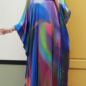 Wholesale 2026 New Arrival Rainbow Color Modest <b>Kaftan</b> Style Women's <b>MAXI</b> Abaya Dresses Dubai Style in High Quality Abaya - Product Image 6
