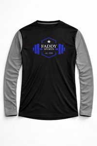 T-shirt de sport à manches longues pour homme, personnalisé, à séchage rapide, compression, fitness, musculation, performance athlétique, vêtements de sport - Product Image 5