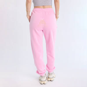 Pantalon de survêtement ample pour femme en molleton de coton biologique épais, style hip-hop, coupe large, respectueux de l'environnement, personnalisable, sérigraphié - Product Image 3