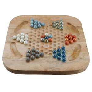FAIZA CRAFT FC-5429 Ensemble de dominos en bois écologiques personnalisés avec boîte, jouets éducatifs et promotionnels en provenance de l'Uttar Pradesh - Product Image 6