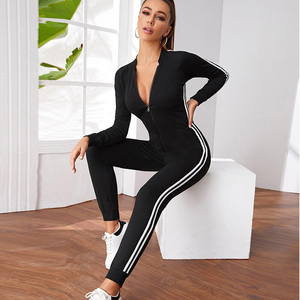 Nuevo Conjunto de Yoga para Mujer, Diseño Moderno, Sólido, de Alta Calidad, Transpirable, con Cordón Ajustable, de 2 Piezas, Manga Corta - Product Image 6