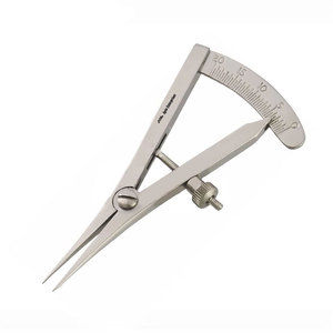 Calibrador Recto Microquirúrgico de Acero Inoxidable CASTROVIEJO, Longitud de Trabajo 0-20 mm, Rango de Escala 3-1/2'' 9 cm - Product Image 2