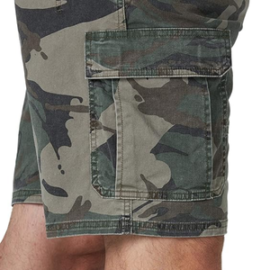 Shorts cargo camouflage personnalisés pour hommes, multi-poches, décontractés, utilitaires, streetwear d'été, vente en gros - Product Image 5
