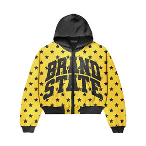 320gsm Winter Streetwear Custom Vintage Distressed <b>Tracksuits</b> Sets Stacked Sweatpants and Hoodie Set Men - Product Image 2