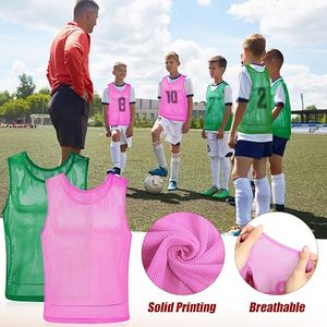 Chaleco Deportivo Sublimado Personalizado Unisex para Invierno, Color Rosa y Verde, con Números del 1 al 12, Cuello Redondo, Sin Mangas, de Poliéster, para Adultos - Product Image 3