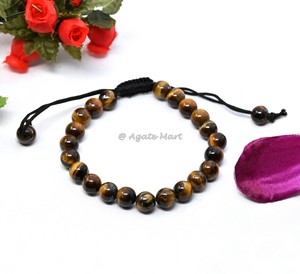 Pulsera tallada de ágata de jaspe de cebra, 7 Chakra, cuentas de piedras preciosas curativas, estilo de amor hecho a mano, artesanías de piedra semipreciosa - Product Image 4