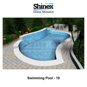 กระเบื้องสระว่ายน้ำมาตรฐานสำหรับใช้งานภายนอกวิลล่า ป้องกันแบคทีเรียและกันลื่น ให้รูปลักษณ์เรียบเนียนสะอาดตา - Product Image 3