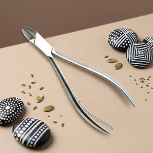 Herramienta de Podología de Acero Inoxidable Personalizada, Alicates Rectos para Uñas de 13 cm, Alicates de Corte Afilados con Mandíbula Ancha, Cortauñas, Caja de Regalo - Product Image 2