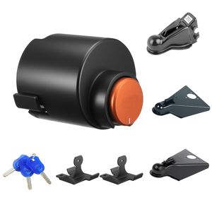 Lucchetto per Rimorchio Resistente a 3 Chiavi, Adatto per Ganci di Traino da 2 2 5/16 Pollici con Catene di Sicurezza - Product Image 1