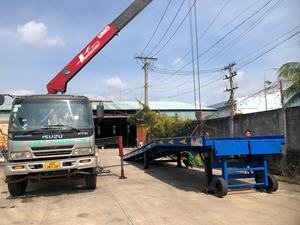 Rampe de chariot élévateur Vramp-10T-S robuste de 10 tonnes rampe de chargement mobile pratique combinée avec plancher de conteneur Vietnam garantie 1 an - Product Image 2