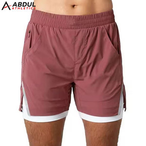 Shorts de sport pour homme en tissu doux, conçus pour la gym, la course à pied, l'entraînement et les activités sportives décontractées, offrant un confort maximal. - Product Image 1