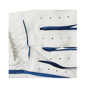 Premium Unisex <b>White</b> Pink Golf Gloves Custom Logo Cabretta Leather Breathable Magnetic Ball <b>Marker</b> OEM Non-Slip Pull Sports - Product Image 2