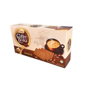 Venta al por mayor Super Delgado Ingredientes reales Arábica Essence Coffee Crackers crujientes 150G - Product Image 3
