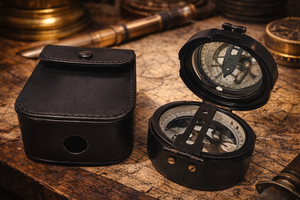 <b>Vintage</b> Brunton Pocket Transit <b>Compass</b> | Brass Surveyor <b>Compass</b> | Handmade Eco-Friendly Polished Nautical Explorer Gift - Product Image 2