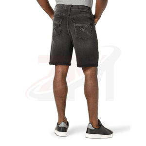 Pantalones Cortos de Mezclilla Lisos para Hombre, Estilo Casual Moderno, Algodón Pesado, Ropa Casual Premium, Fabricante de Ropa al por Mayor OEM ODM - Product Image 4
