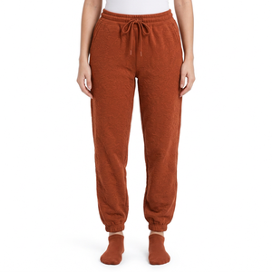 Conjunto de chándal con capucha de tela gruesa lavada al ácido naranja para mujer, sudadera con cremallera y pantalones jogger, atuendo informal - Product Image 5