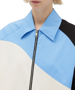 Chaqueta cortavientos Anorak con logotipo personalizado para mujer, con cremallera, forro de malla de nailon y poliéster, impermeable. - Product Image 5
