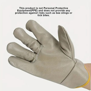 OEM Heavy-Duty Leather Full Finger <b>Driver</b> Gloves Unisex Work Safety Gloves with Customized Logo All Seasons - Product Image 5